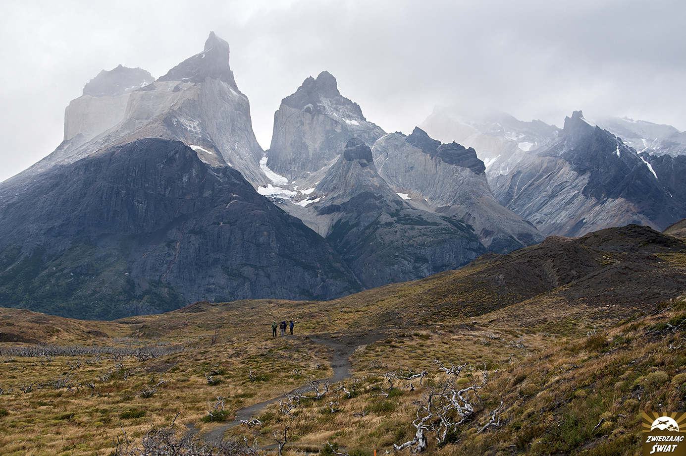słynne Rogi w Torres del Paine